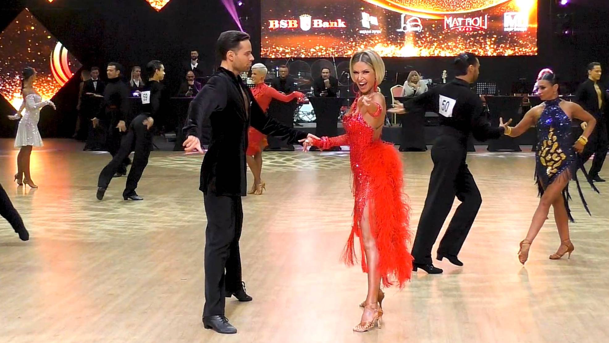 ProAm Scholarship B, Int. La финал: ча-ча-ча, самба, румба, пасодобль, джайв Capital Cup Minsk 2024 смотреть онлайн