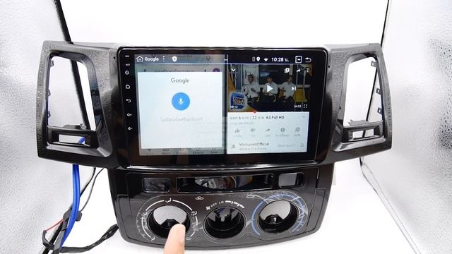 จอ android Toyota Vigo 09-12 9นิ้ว IPS HD 2.5D PX6 2CPU 6CORE RAM4 ROM32 Android 9 HDMI OUT смотреть онлайн