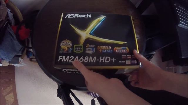 ASRock FM2A68M HD+ Micro ATX FM2+ Motherboard Unboxing смотреть онлайн