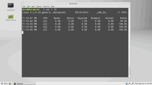 RedHat/Ubuntu/Mint: Performance Monitoring Commands смотреть онлайн