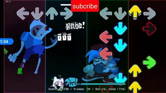 fnf vs corrupted finn and jake hd android fanmade | design by @zevono смотреть онлайн