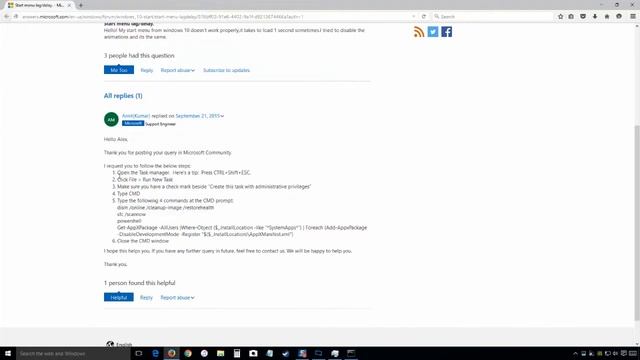 [How To] Fix for Start Menu Lag/Slow & Search in Windows 10 смотреть онлайн