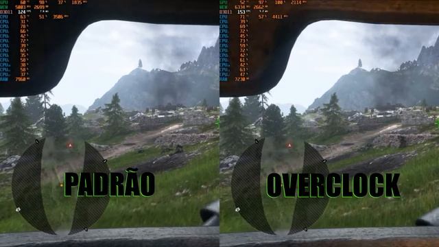 TESTE BATTLEFIELD 1 - Overclock vale a pena ??? смотреть онлайн