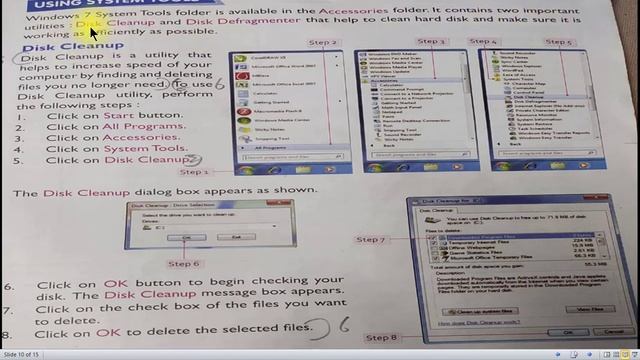 More On Windows 7 Class-7 Ch-1 Part-2(Changing Mouse Pointer,Disk Cleanup, Disk Defragmenter) смотреть онлайн