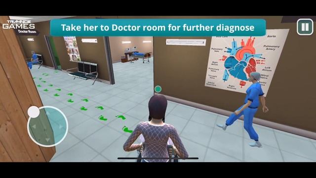 Real Life Hospital Simulator #3 - MR Scan Patient Surgery Operation Game - Android Gameplay смотреть онлайн
