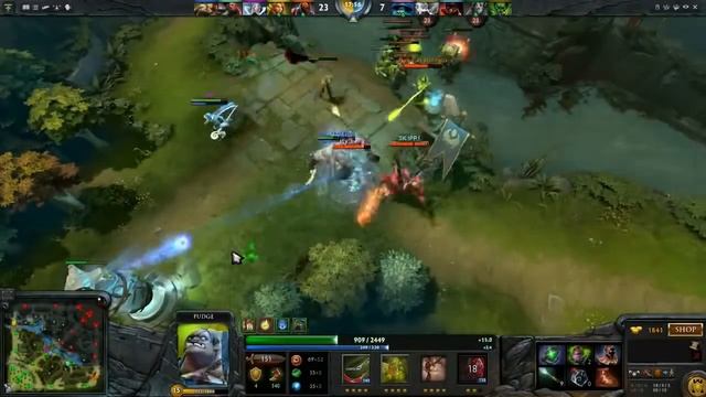 Na`Vi Dendi Pudge смотреть онлайн