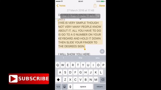 IPHONE HIDDEN TRICKS #4 | DEGREES SIGN HACK смотреть онлайн