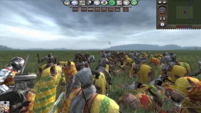 Medieval 2 Total War : Mailed Knights VS Knights of Santiago смотреть онлайн
