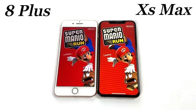 iPhone XS Max vs 8 Plus - SPEED TEST смотреть онлайн