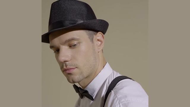 1920s Mens Gatsby Panama Fedora Hat смотреть онлайн