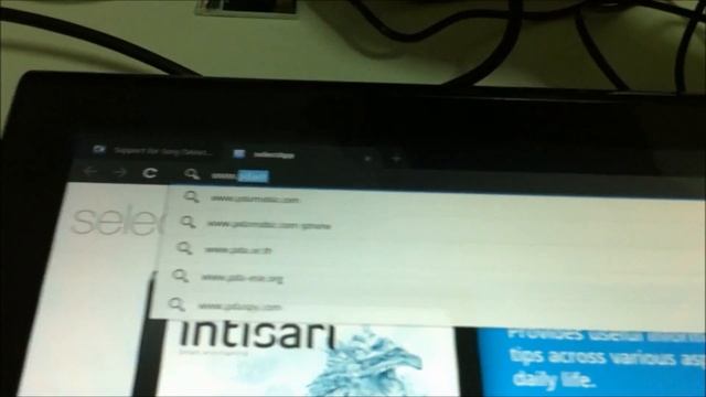 Review Sony Tablet S - OTG Test by @happymanth @PDAMobiz - Thai Version смотреть онлайн