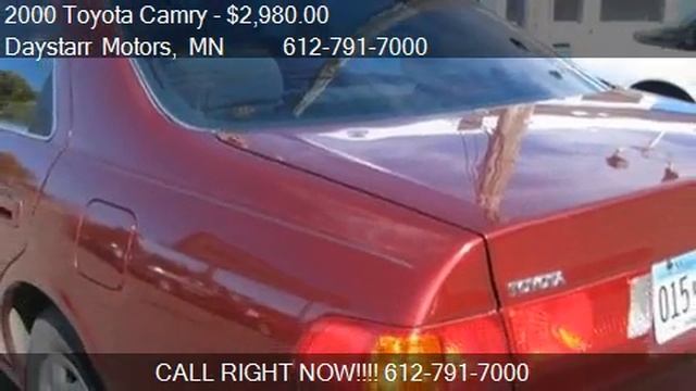 2000 Toyota Camry CE 4dr Sedan for sale in Minnetonka, MN 55 смотреть онлайн