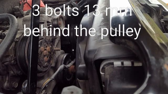 2003 jeep liberty power stering pump firts part(bomba de dirección primera parte) смотреть онлайн