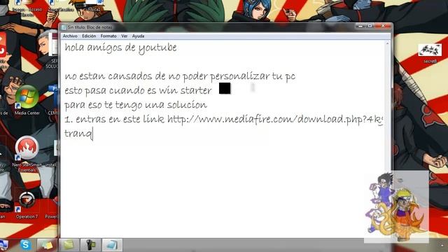 Como personalizar windows 7 Starter смотреть онлайн