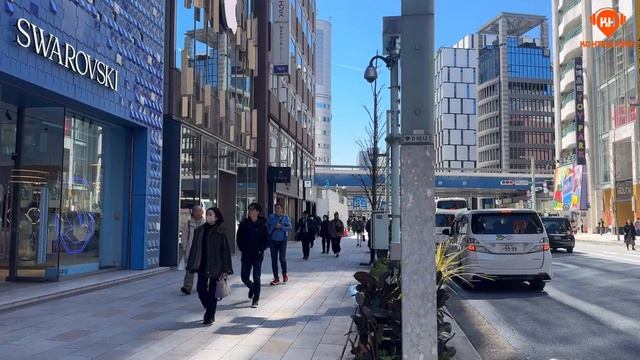 Stunning Ginza Tokyo Walk: Explore Ginza Six in 4K 🇯🇵 смотреть онлайн
