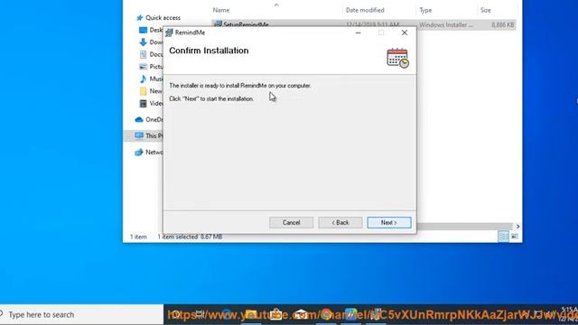 RemindMe is an open source offline desktop calendar application for Windows 10 смотреть онлайн