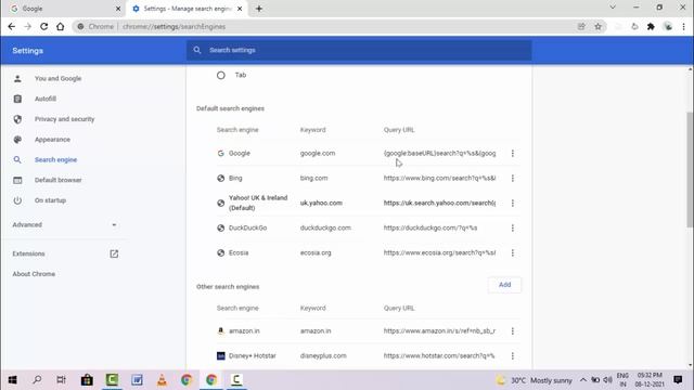 How to Remove Yahoo Search Engine from Google Chrome Browser | Windows смотреть онлайн