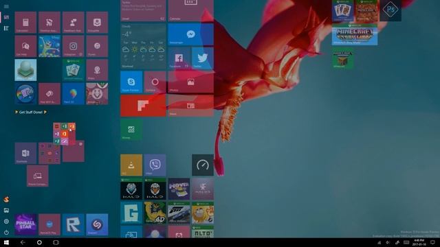 I Customize the Start Menu of Windows 10 Creators Update for About an Hour смотреть онлайн