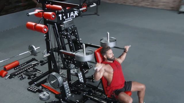 TYTAX® MX | Seated Lever Shoulder Press (Wide Grip) смотреть онлайн