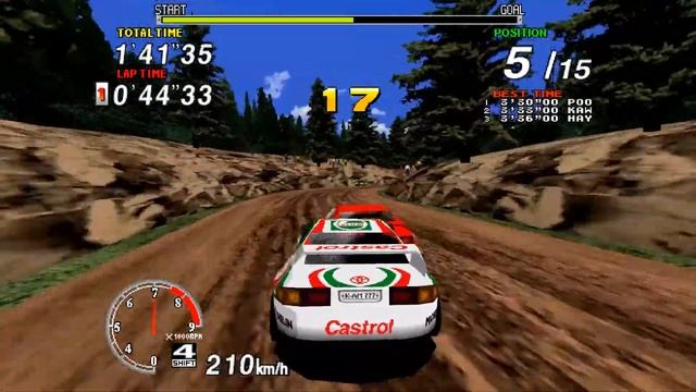 SEGA Rally Championship (arcade - 1995) + Download Emu (for PC Windows) смотреть онлайн