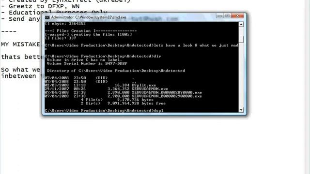 How To Make File Undetected By Antivirus смотреть онлайн