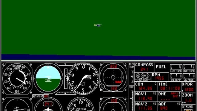 Microsoft Flight Simulator 3.0 смотреть онлайн