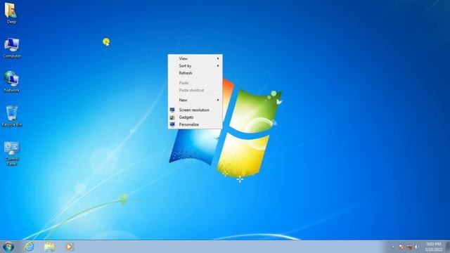 How To Customize Desktop Icon In Windows 7 || Change Icon || 2022 смотреть онлайн