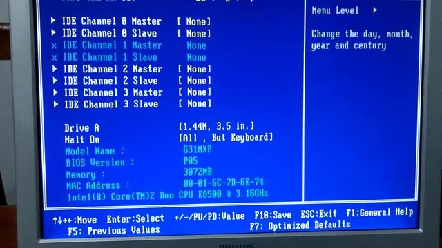 Teste da placa-mãe Foxconn G31MXP. смотреть онлайн