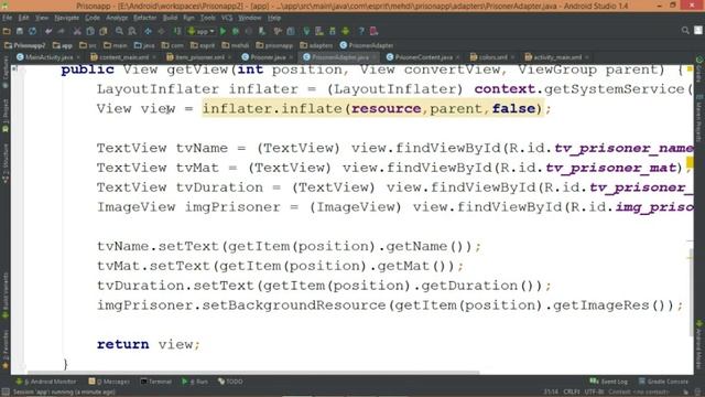 16 ListView Adapter Holder mdevA смотреть онлайн
