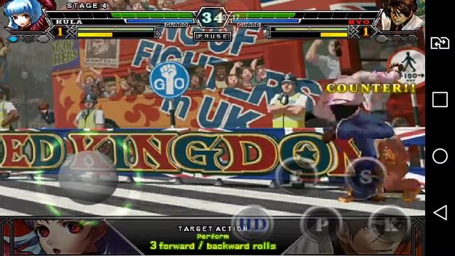 The King of Fighters 2012 A- Gameplay Single Mode (ANDROID) смотреть онлайн