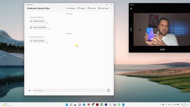 How to connect your Phone Galaxy with PC and mirror its screen using Samsung Flow app смотреть онлайн