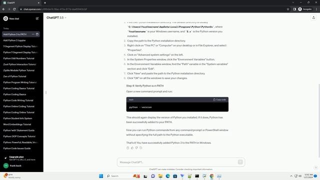 add python 3 to path смотреть онлайн