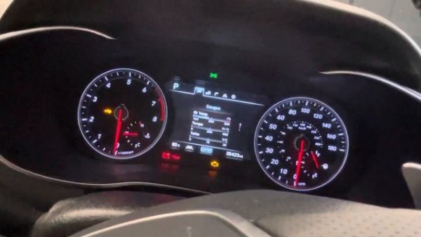 2019 Genesis G70 Oil Reset