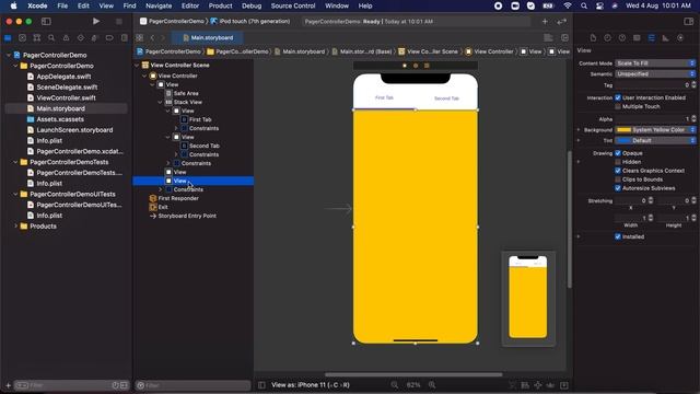 PagerController in iOS || PagerTabStrip for iOS смотреть онлайн