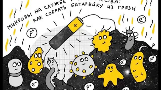 Микробы на службе у человечества: как собрать батарейку из грязи смотреть онлайн
