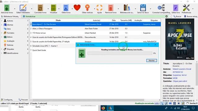 Como ler e-Books com Calibre Ebook Manager. смотреть онлайн