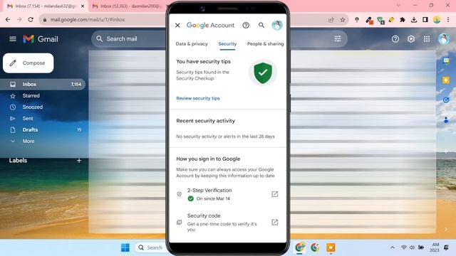 Sign Out of One Gmail Account when using Multiple Accounts on Computer смотреть онлайн
