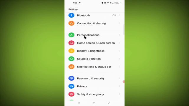 Notification icons | Quick Setting | Square | Window Realme C35 смотреть онлайн