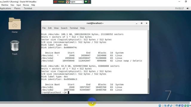 How to create a MBR base partition, XFS file system & permanent mounting partition system in Linux смотреть онлайн