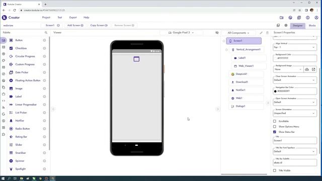 Membuat aplikasi android webview | kodular webview fix download link смотреть онлайн