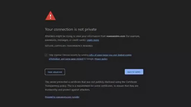 SSL Certificate End | Contact your Hosting Provider or Check Domain смотреть онлайн