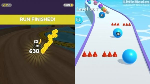 Going Balls | Ball Run 2048 - All Level Gameplay Android,iOS - NEW BIG APK UPDATE