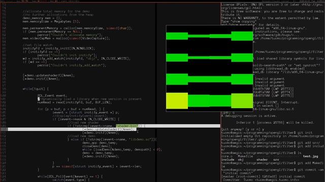 Live code editing on Linux смотреть онлайн