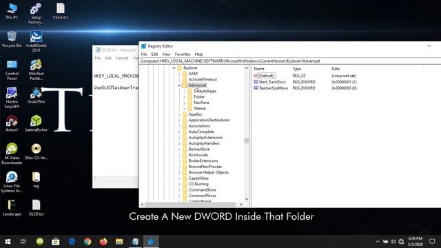 How to Make Windows 10 Taskbar Transparent смотреть онлайн