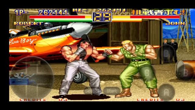 Art of Fighting 2 Neo Geo Emulator App Demonstration Gameplay смотреть онлайн