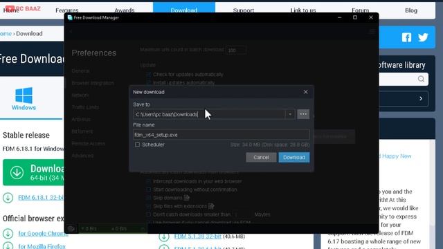 آموزش نصب و استفاده از دانلود منیجر قدرتمند FDM | Free Download Manager смотреть онлайн