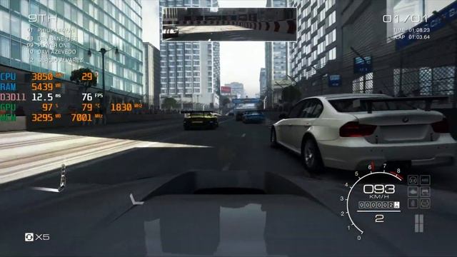 Grid Autosport RTX 2060 SUPER Founders Edition Benchmark Ryzen 2600 2160p 4K смотреть онлайн