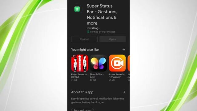 How to change status bar android to ios || super cool || смотреть онлайн