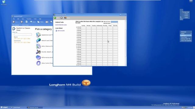 Windows Longhorn Milestone 3 & 4 Builds 3718 & 4008 смотреть онлайн
