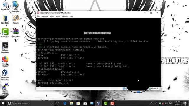 Tutorial Konfigurasi Bind9 смотреть онлайн